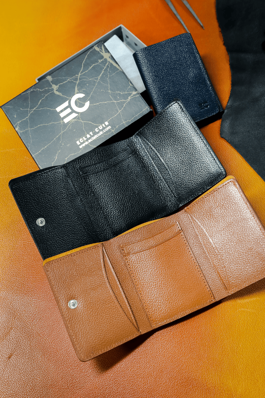 Eclat Cuir TW-02 – Premium Trifold Wallet - Image 4