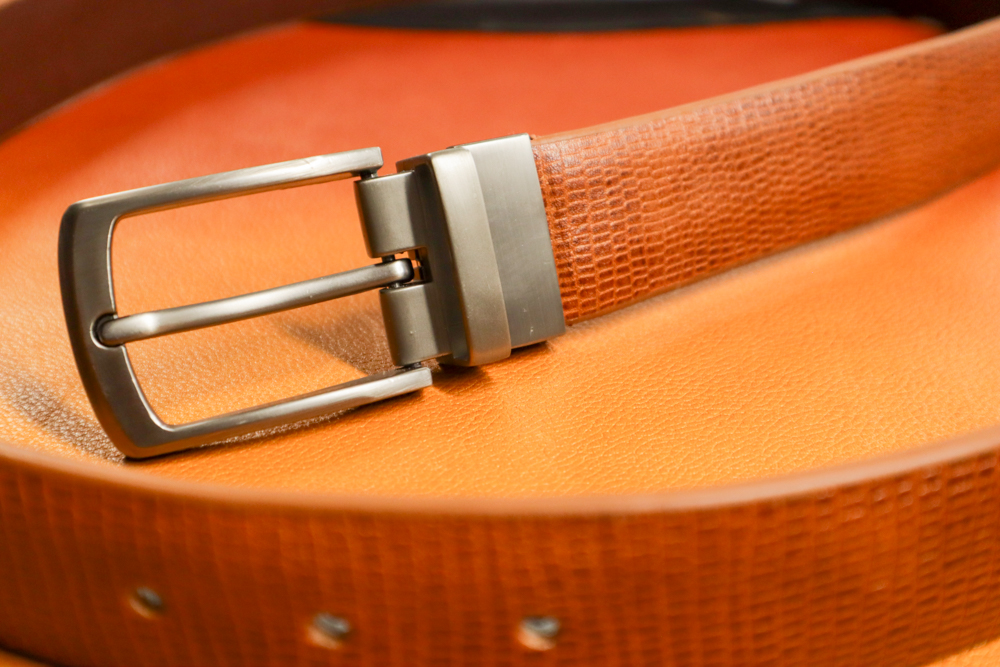 Eclat Cuir Duo Tone Reversible Leather Belt