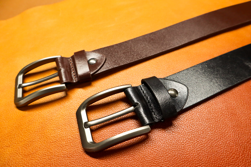 Plain One-Part Cow Leather Belt (Model no. M-06)